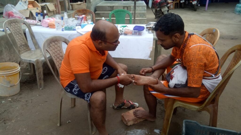 Tarkeshwar Shravani Mela 2024 Medical Camp Image 5 4 1024x576